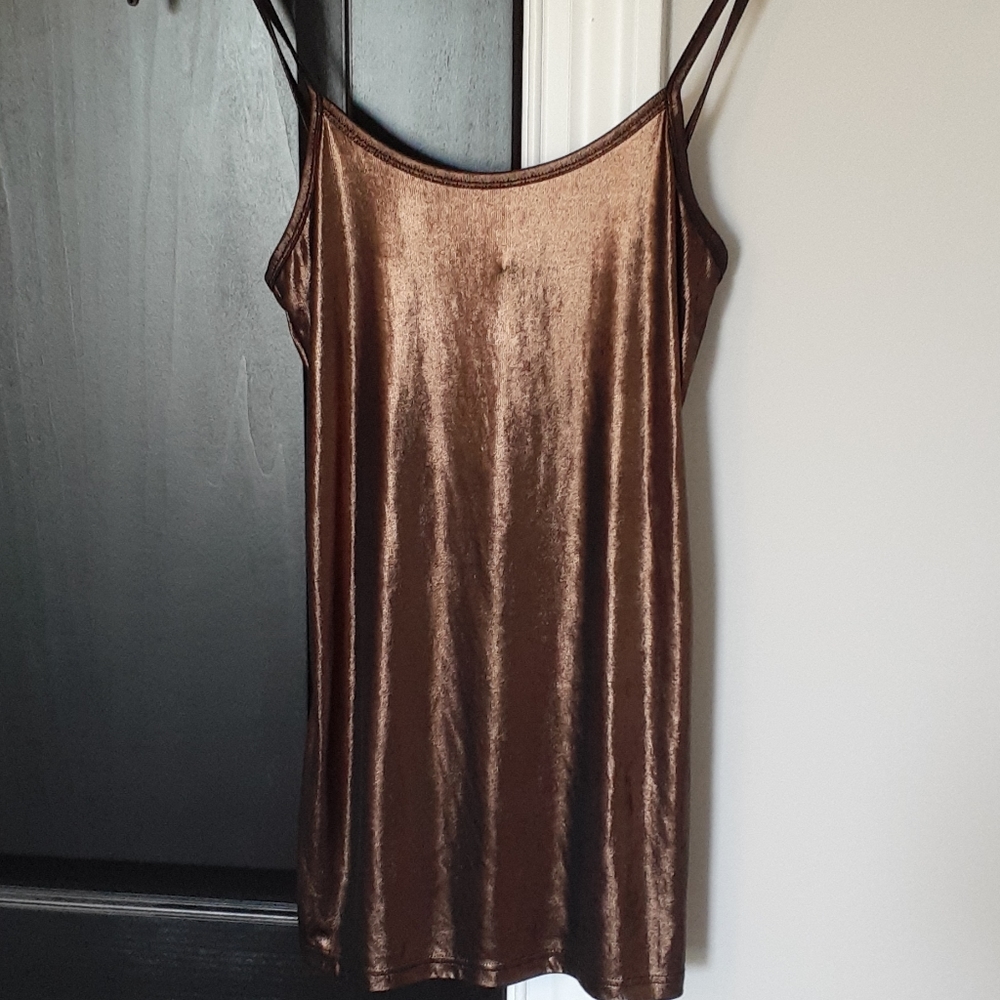 BKE Brown shimmer tank